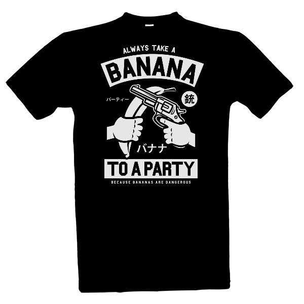 Tričko s potiskem Banana Party Ramirez hip hop
