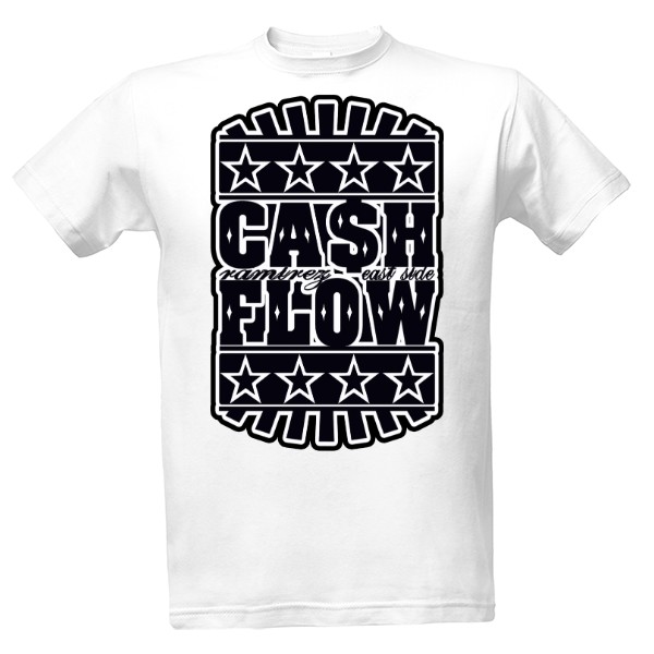 Tričko s potiskem Cash Flow Classic Ramirez hip hop