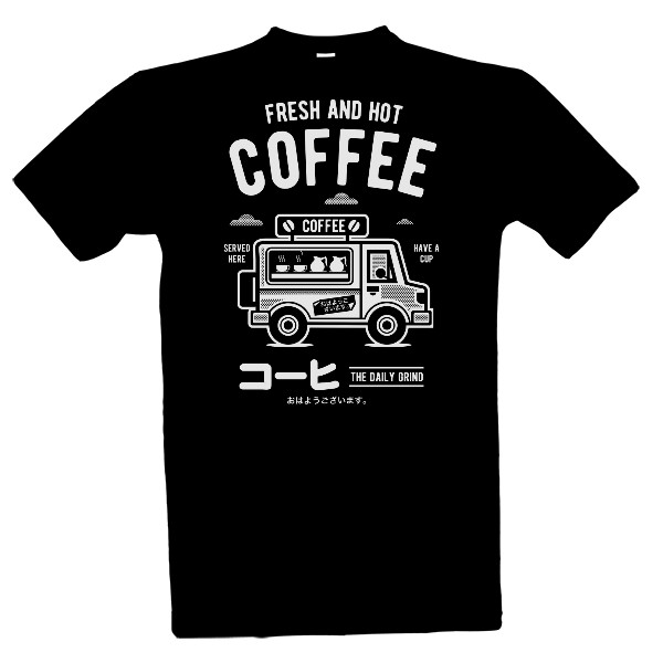 Tričko s potiskem Coffee Van Ramirez hip hop