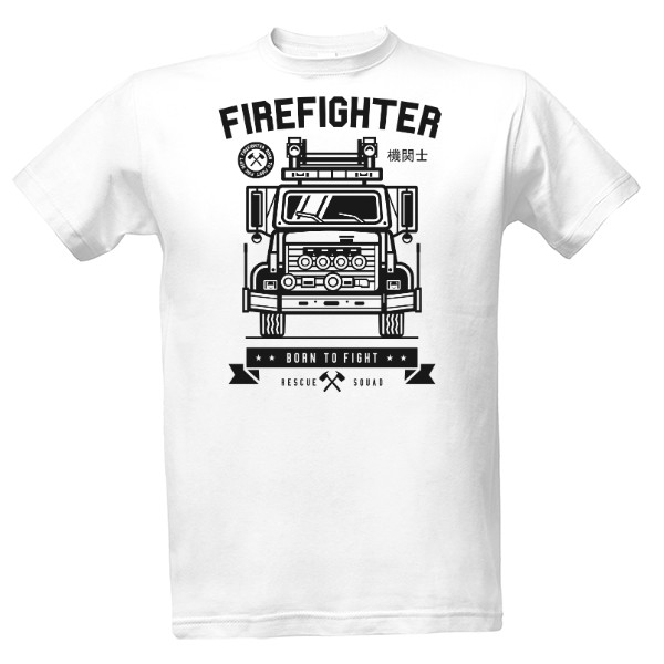 Tričko s potiskem Firefighter Ramirez hip hop