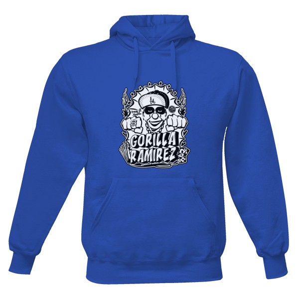 Pánská mikina s kapucí s potiskem Gorilla Ramirez Ramirez pánská mikina