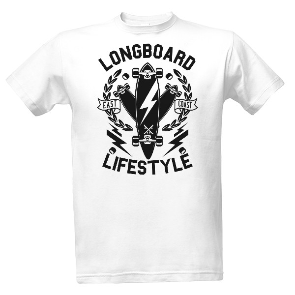 Tričko s potiskem Longboard Lifestyle Ramirez hip hop