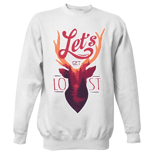 Mikina bez kapuce Unisex s potiskem lost ramirez bez kapuce hip hop