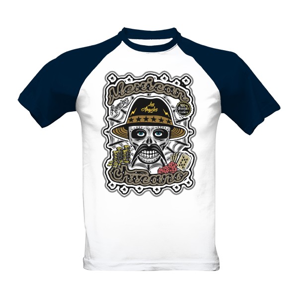 Mexican Chicano Skull Ramirez hip hop