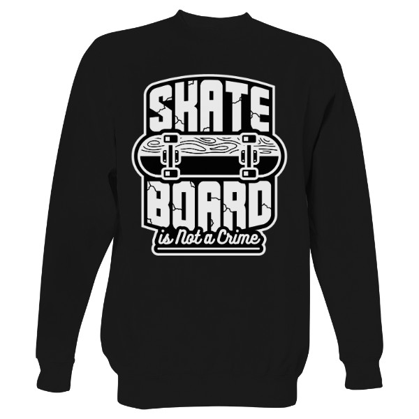Mikina bez kapuce Unisex s potiskem Skateboard Ramirez