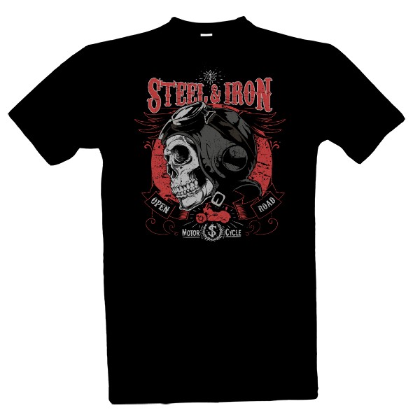 Tričko s potiskem Steel Iron Classic Ramirez hip hop rock