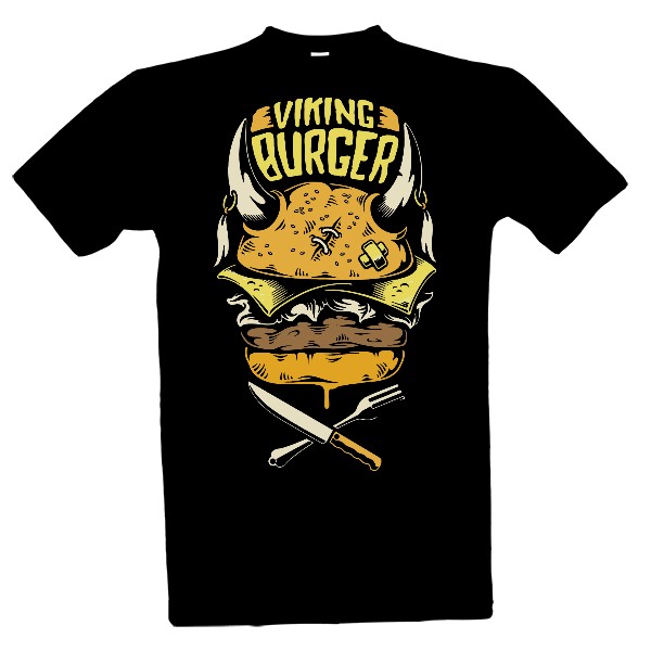 Tričko s potiskem Viking Burger classic Ramirez hip hop