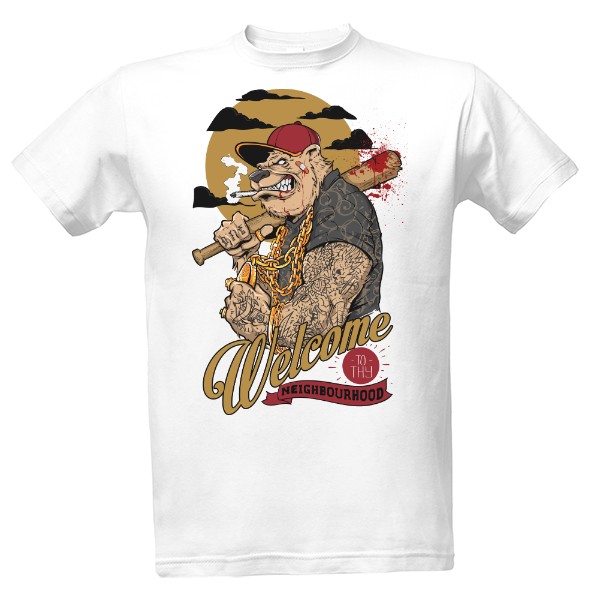 Tričko s potiskem Welcome Classic Ramirez hip hop