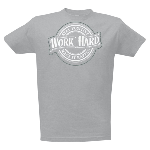 Tričko s potiskem Work Hard Ramirez Hip Hop